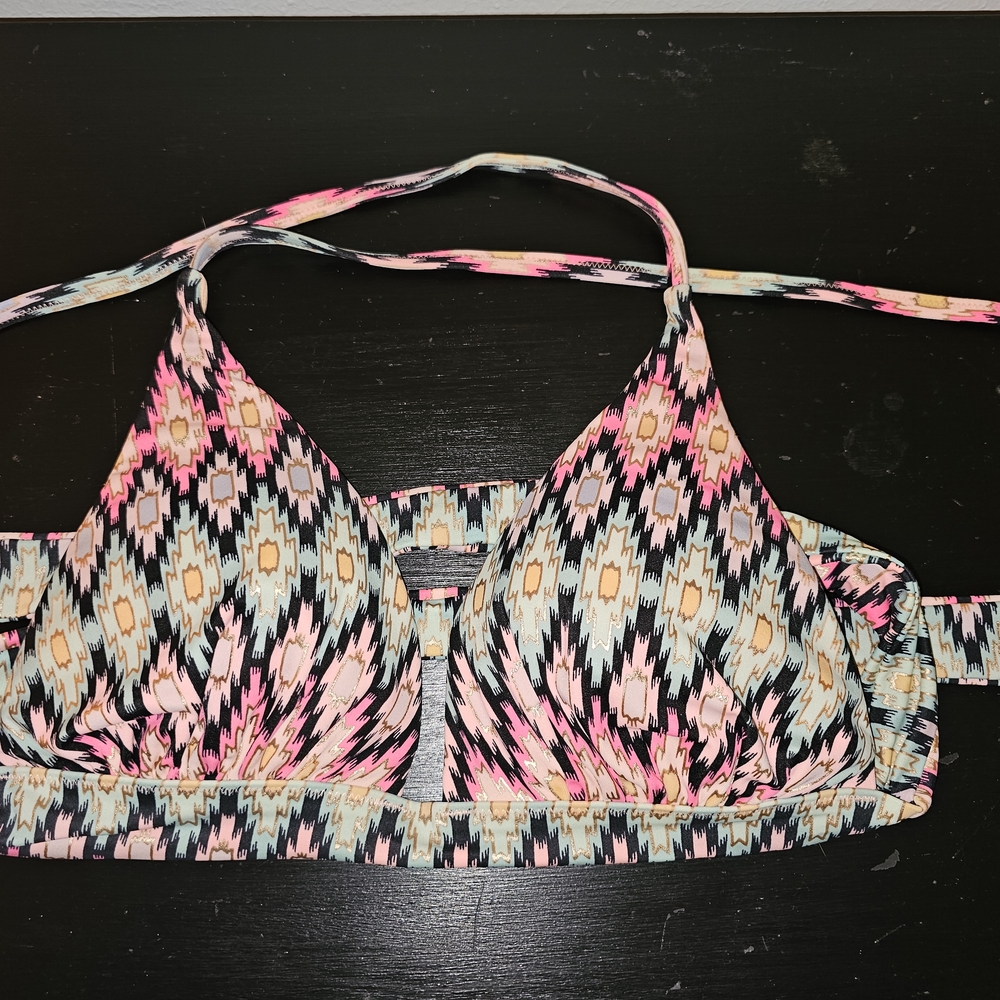 Tribal Print Bikini Top